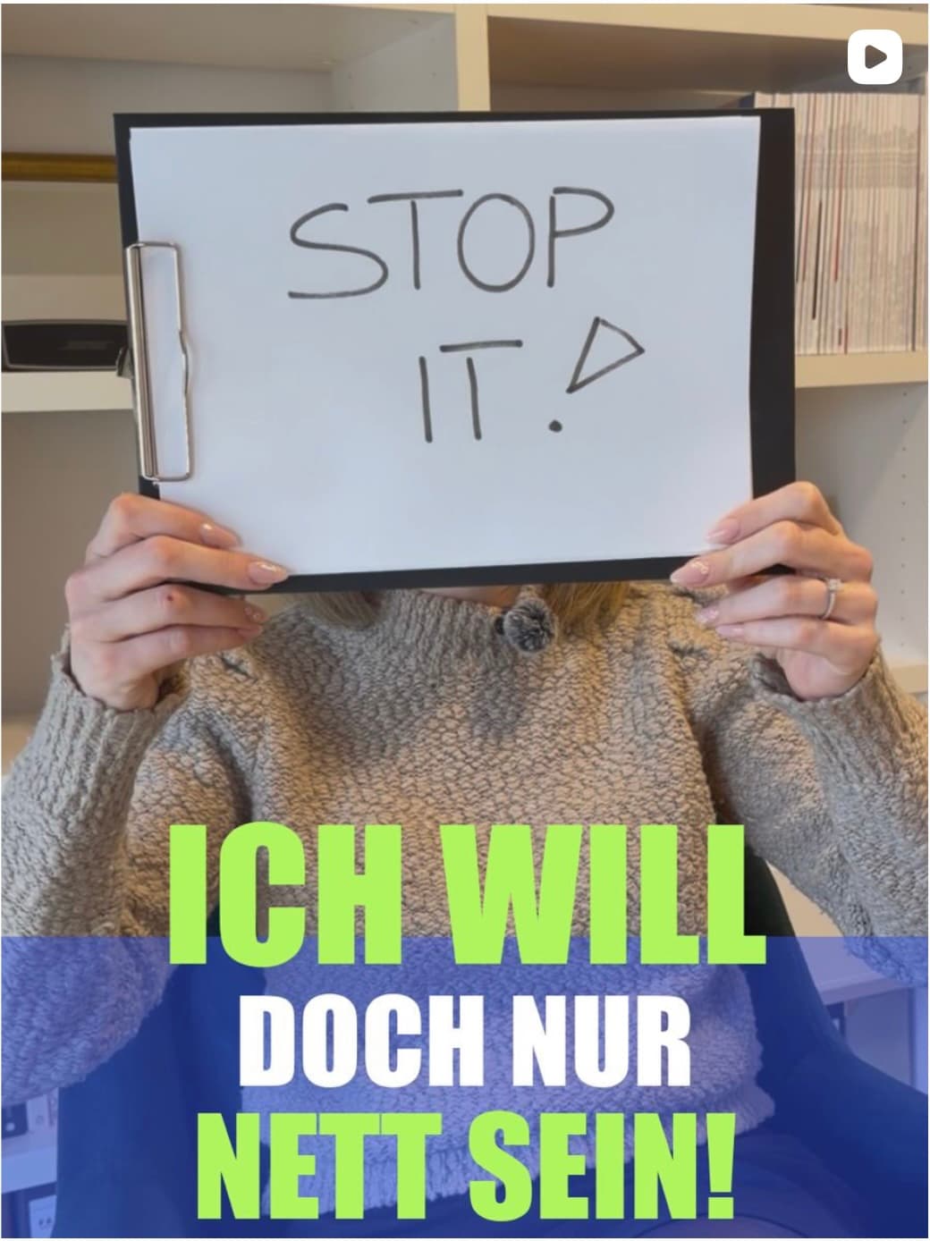 Instagram-Post: Ich will doch nur nett sein